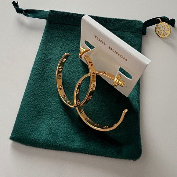 Tory Burch Hoop Earrings - Picture 8 of 8